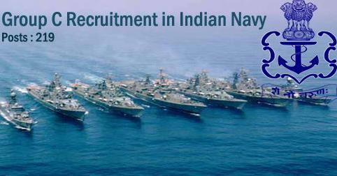 Group C Vacancy in Indian Navy