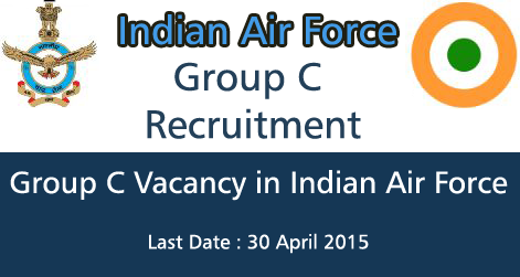 Group C Recruitment in Indian Air Force