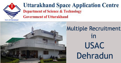 Multiple Recruitment in USAC Dehradun