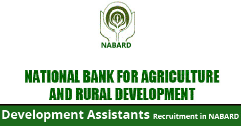 Development Assistants Recruitment in NABARD