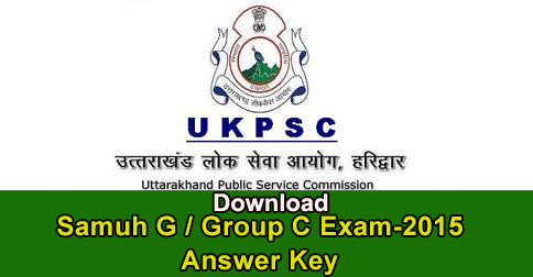  Group C Exam 2015 Answer Key