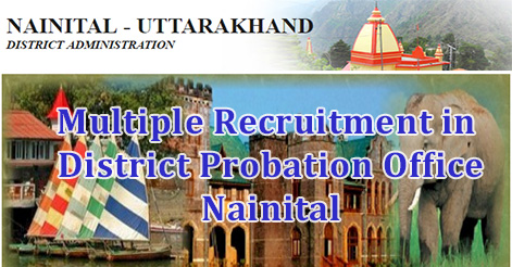 Multiple Recruitment in District Probation Office Nainital 