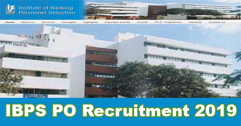 IBPS CWE PO MT Recruitment 2019