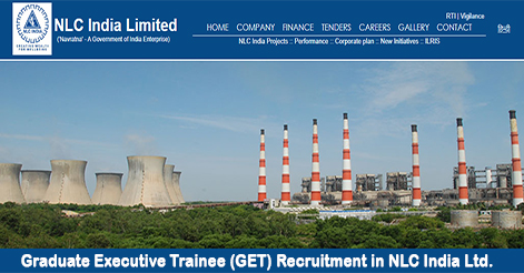 Graduate Executive Trainee (GET) Recruitment in NLC India Ltd.