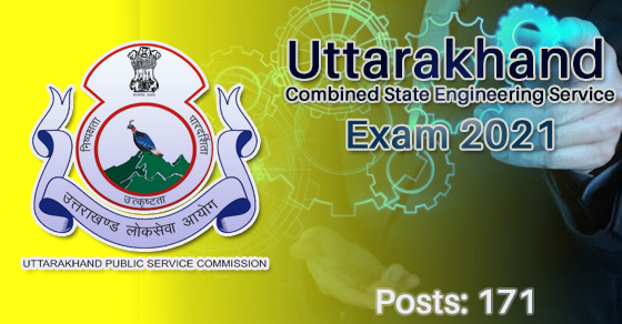 UKPSC Combined Engineering Exam 2021