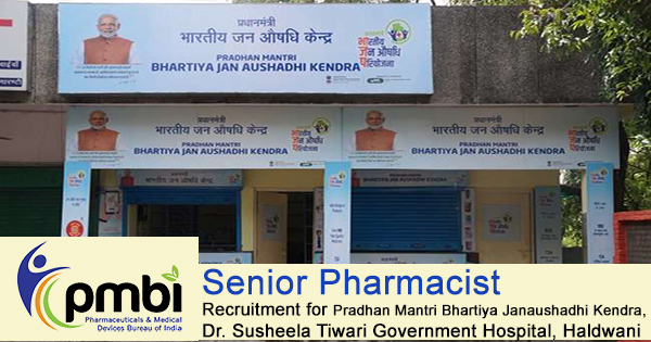 Pharmacist Recruitment in Haldwani