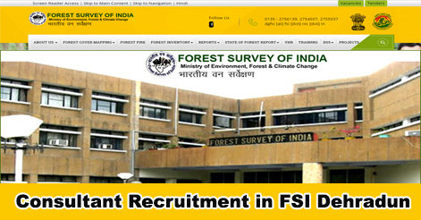 Technical Consultant Recruitment in FSI Dehradun
